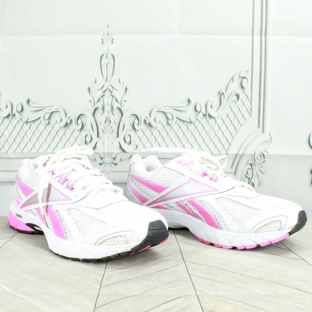 REEBOOK Pheehan Run White Synthetic Running Sneaker Shoes Size US 10 - Picture 3 of 9